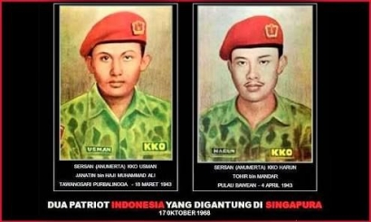 Kisah Heroik Operasi Dwikora Sersan Anm Djanatin dan Kopral Anm Tohir