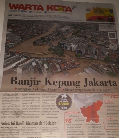 [Banjir Jakarta] Anies Jangan Salahkan Siapapun