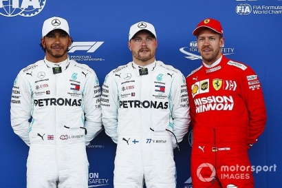 Valtteri Bottas Meraih Pole Position di GP Azerbaijan Mengalahkan Lewis Hamilton dan Sebastian Vettel