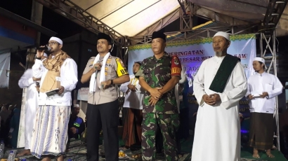 Jalin Ukhuwah Islamiah dengan Masyarakat, Kapolsek Cengkareng Hadiri Peringatan Isra Mi'raj