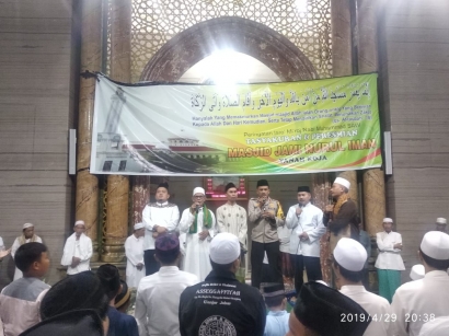 Ini Pesan Kapolsek Cengkareng Saat Hadiri Peringatan Isra Mi'raj & Peresmian Masjid Nurul Iman