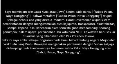 Pak Jokowi Perlu "World View Multiparadigma" Pemindahan Ibu Kota NKRI [2]