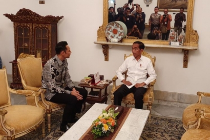 Ucapan Terima Kasih Jokowi kepada AHY