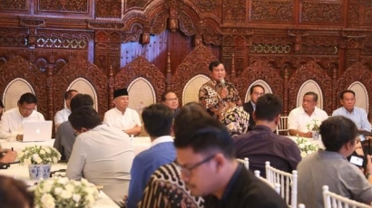 Di Depan Media Asing Prabowo Sebut Pilpres Indonesia Penuh Kecurangan