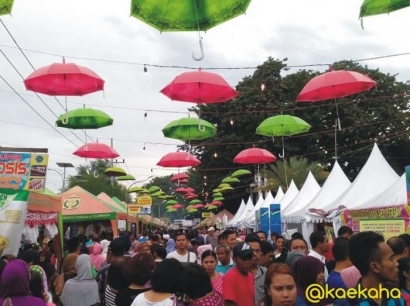 Perjalanan Panjang Pasar Wadai Mewarnai Ramadan di Kota Banjarmasin