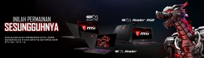 [News] MSI Memulai Debut Laptop Gaming Pertama di Dunia dengan Prosesor Intel Core i9 Generasi ke-9