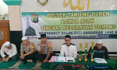 Polsek Tanjung Duren Gelar Lomba Azan Tingkat Kelurahan Tomang