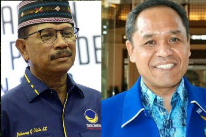 Pileg 2019: Johnny Plate dan Benny Harman, OTW Senayan