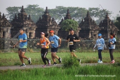 Merunut Mataram Kuno di Mandiri Jogja Marathon