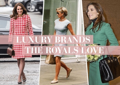 Luxury Brand yang Kerap Terlihat Dipakai Para Royals
