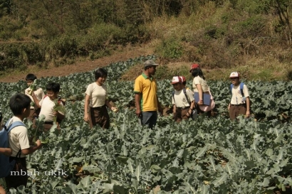 [Foto-foto] Menanamkan Profesi Petani bagi Generasi Muda