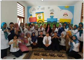 UPH Beri Pelatihan Sekolah Siaga Bencana di 22 PAUD di Desa Ciwandan Cilegon  Banten