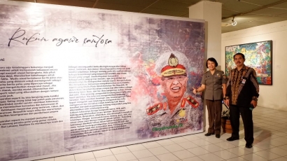 Pameran Lukisan yang Meramal Terjadinya Kerusuhan 21-22 Mei 2019