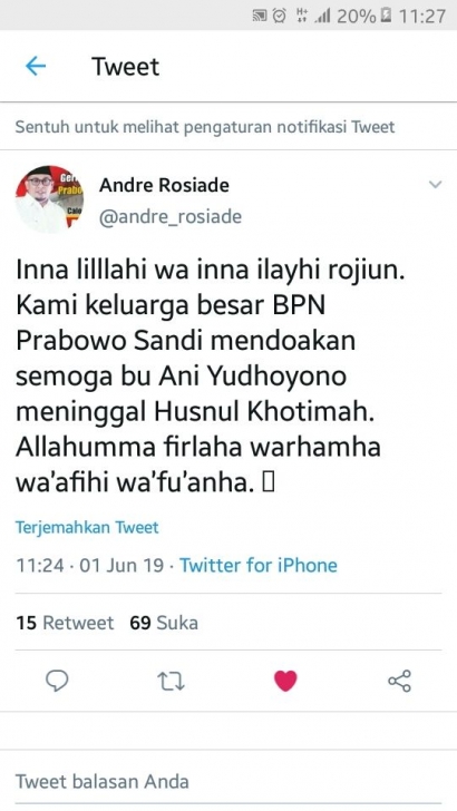 Ani Yudhoyono Wafat