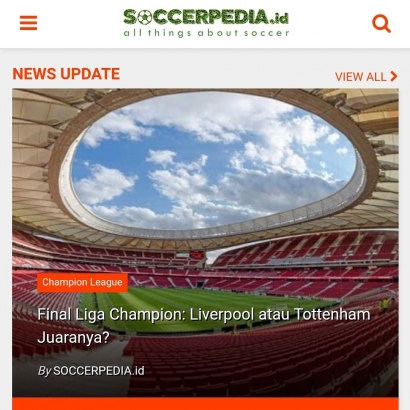 Final Liga Champion: Liverpool atau Tottenham Juaranya?
