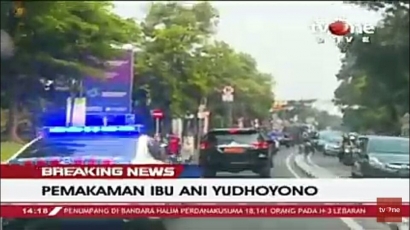 Ani Yudhoyono Dimakamkan Pukul 15.00 WIB di Taman Makam Pahlawan Kalibata, Jakarta