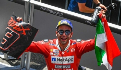 MotoGP Mugello: Danillo Petrucci Penyelamat Ducati