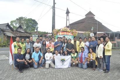 Pemuda Katolik Sebarkan Panji-panji di Yogyakarta Melalui Mapenta