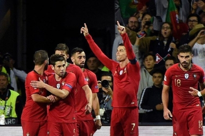 Tekuk Swiss, Portugal Calon Juara Pertama UEFA National League
