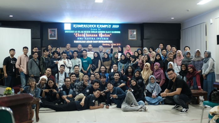 Belajar Jadi Kreator Konten Inspiratif dalam Kompasiana Kampus di Bandung