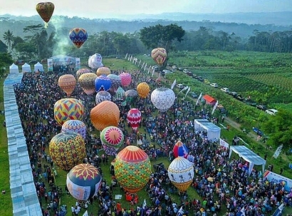 Festival Balon Udara sebagai Media Tradisi, Rekreasi, dan Edukasi