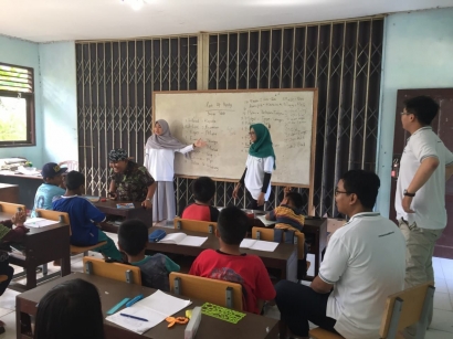 TSA Unmul Mengajar untuk Anak-anak SD N 015 Desa Muang Kalimantan Timur