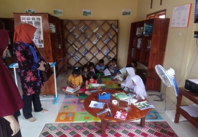 DKP Bangka Dorong Berdirinya Perpustakaan Desa
