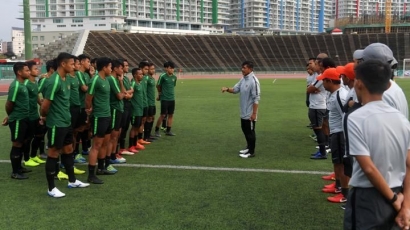 Timnas U-23 dan Bali United Bermain Imbang Tanpa Gol