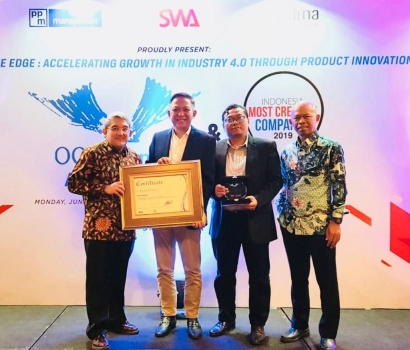 PATRIA Raih Penghargaan The 5th Outstanding Corporate Innovator Indonesia Award