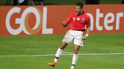 Ini Arti Gol Alexis Sanchez untuk La Roja di Copa America 2019
