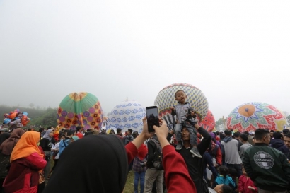 Merasakan Kemeriahan Wonosobo Java Balloon Attraction 2019