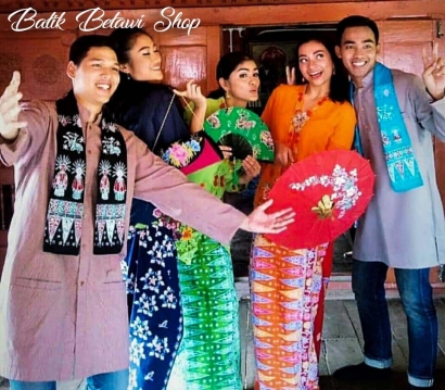 Tampil fashionable dengan Batik Betawi