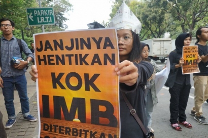 Terbitkan IMB Reklamasi Diam-diam, Komunitas Nelayan ini Singgung Anies, Ingkar Janjikah?