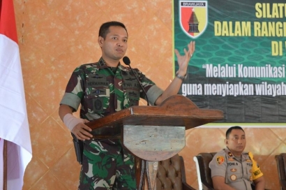 Silaturahmi dengan Aparat Pemerintah, Dandim 0815 Perkuat Sinergitas TNI, Polri, dan Pemda