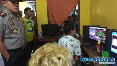 Karena Judi Online Situs PKV Games, 4 Remaja Ditangkap