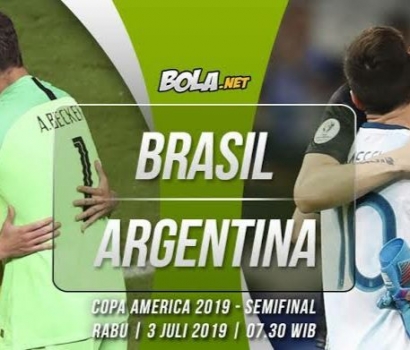 Brasil vs Argentina: Menanti Magis Messi