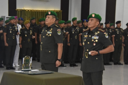 Kolonel Inf Tri Budi Utomo Resmi Menjabat Danrem 052/Wijayakrama