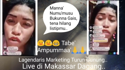 Sosok Lagendaris Pedagang Online Makassar, Bunda Elah Mendadak Viral di Facebook