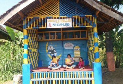 Gubug Literasi Masyarakat Dusun Precet