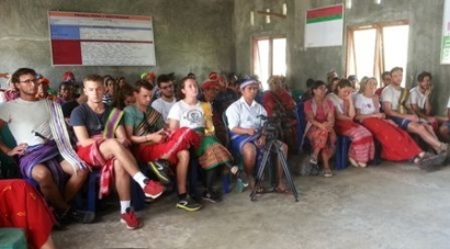 Mahasiswa Asal Perancis PKL di Desa Lolo Ole, Sumba Barat Daya