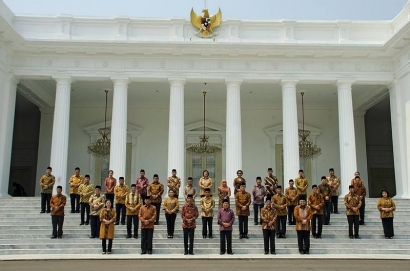Kabinet 19 Menteri Jokowi-Ma'ruf