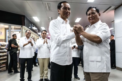 Ini Makna Pertemuan Jokowi dan Prabowo di MRT