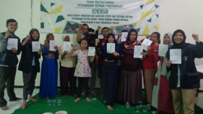 Mahasiswa Universitas Brawijaya Kembangkan Budidaya Cacing dan Vertikultur di  Kampung Pemulung, Malang