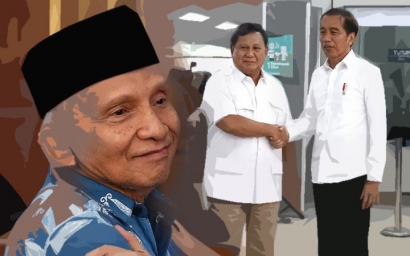 Benarkah Amien Rais Hendaki Prabowo Minta Izin Sebelum Jumpa Jokowi?