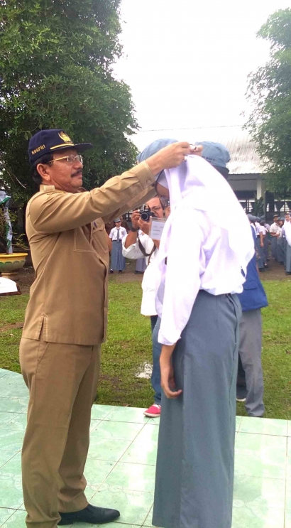 Jadi Irup di SMAN 13 Medan, Kadis Provinsi Sumatera Utara Resmikan MPLS Tahun Pelajaran 2019