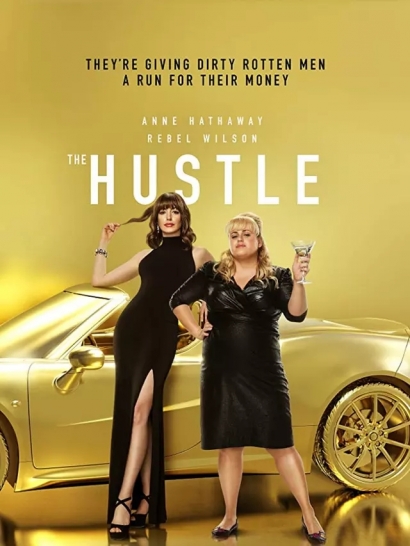 Dua Wanita Penipu Memperebutkan Pemuda Kaya dalam "The Hustle"