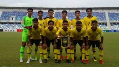 Antara Timnas U-15 Indonesia dan Malaysia