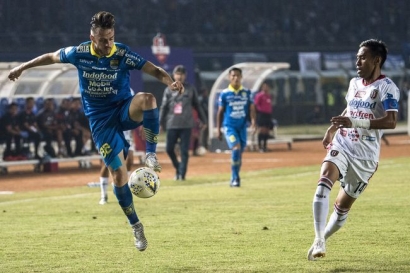 Persib Masih Labil, Keok dari Bali United di Kandang Sendiri