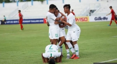 Garuda Muda Lewati Hadangan Pertama, Tekuk Tim Favorit Vietnam 2-0