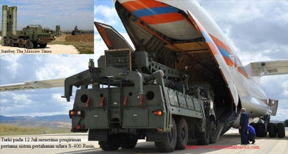 Sistem Anti-Rudal S-400 Diterima Turki, AS-NATO Panik, Rusia Tertawa, Timteng Tambah Kalut